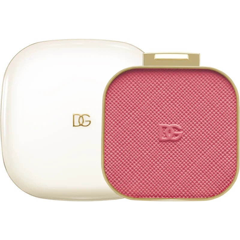 Dolce&Gabbana Classic Cheeks&Eyes Match arcpirosító utántöltő árnyalat 04 Cheerful Pink - True Natural Pink 8 g