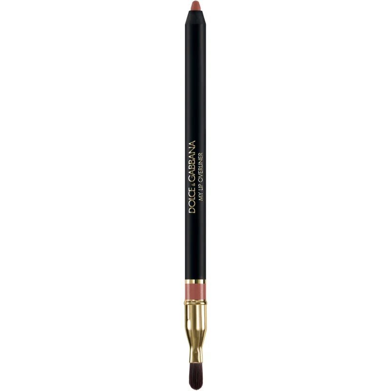Dolce&Gabbana Classic My Lip Overliner szájceruza ecsettel árnyalat 11 My Terracotta Peach - Burnt Sienna Muted Peach 1.2 g