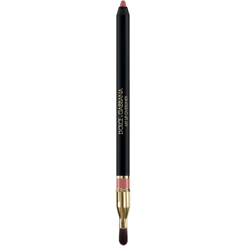 Dolce&Gabbana Classic My Lip Overliner szájceruza ecsettel árnyalat 12 My Pastel Pink - Fair Cool Toned Pink 1.2 g