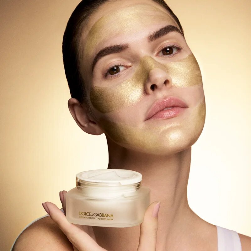 Dolce&Gabbana Ever-Youth Gold Peptides Mask simító arcmaszk 50 ml