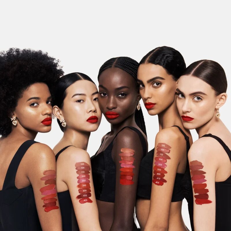 Dolce&Gabbana Flawless Everkiss Liquid Lip matt folyékony állagú ajakrúzs árnyalat DEVOTION 405 5 ml