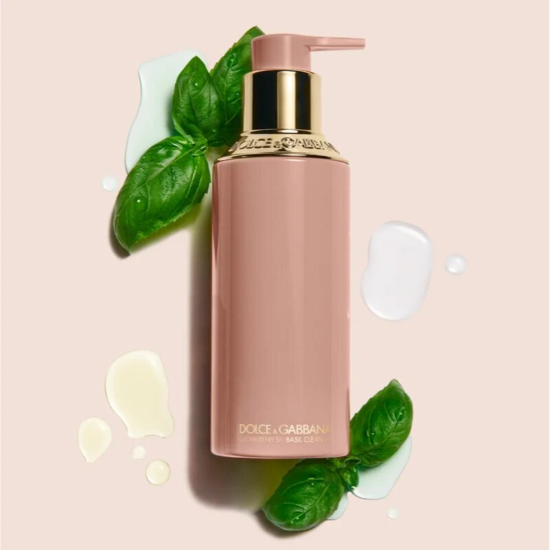Dolce&Gabbana Fresh Skin Glow-Refresh Basil Cleanser hidratáló tisztító gél 150 ml