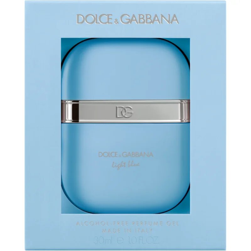 Dolce&Gabbana Light Blue Alcohol Free Perfume Gel illatosított gél hölgyeknek 30 ml