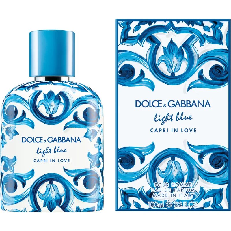 Dolce&Gabbana Light Blue Capri In Love Pour Homme Eau de Parfum Eau de Parfum uraknak 100 ml