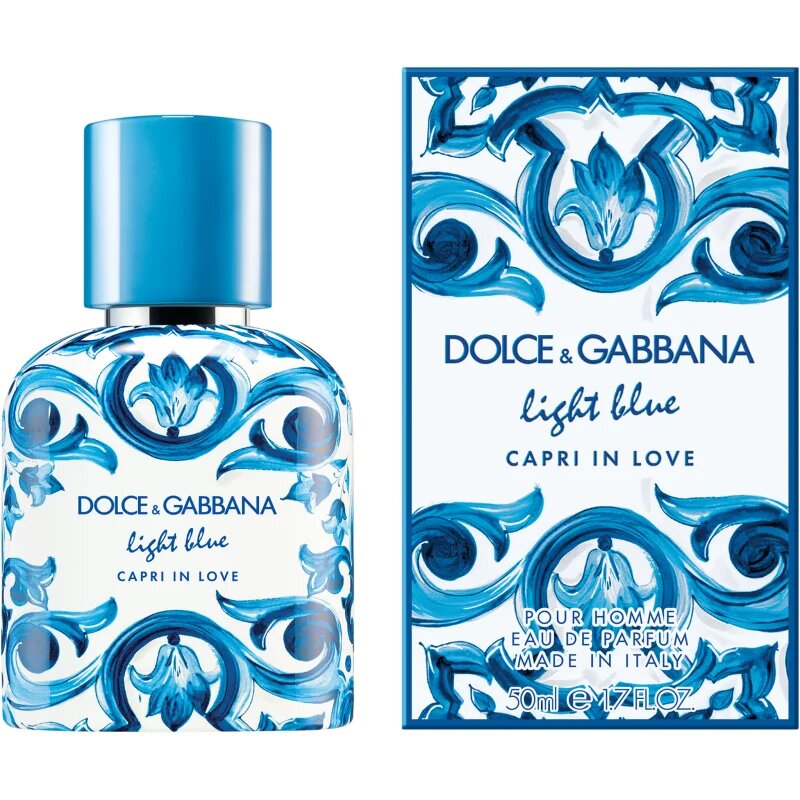 Dolce&Gabbana Light Blue Capri In Love Pour Homme Eau de Parfum Eau de Parfum uraknak 50 ml