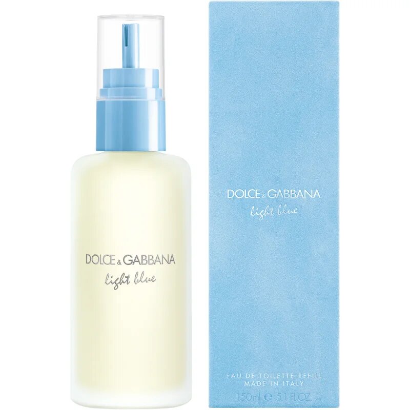 Dolce&Gabbana Light Blue Eau de Toilette Eau de Toilette utántöltő hölgyeknek 150 ml