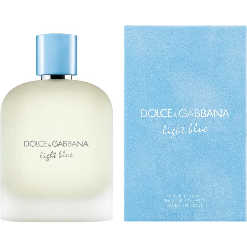 Dolce&Gabbana Light Blue Pour Homme Eau de Toilette Eau de Toilette uraknak 200 ml