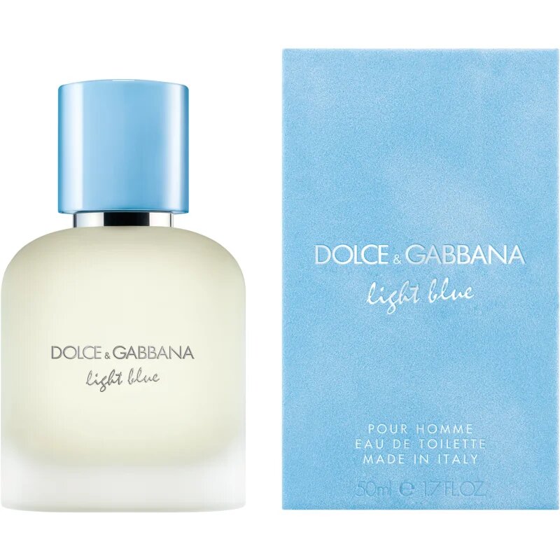 Dolce&Gabbana Light Blue Pour Homme Eau de Toilette Eau de Toilette uraknak 50 ml