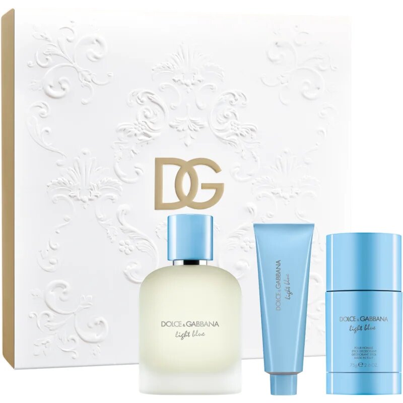 Dolce&Gabbana Light Blue Pour Homme EDT Gift Set ajándékszett uraknak