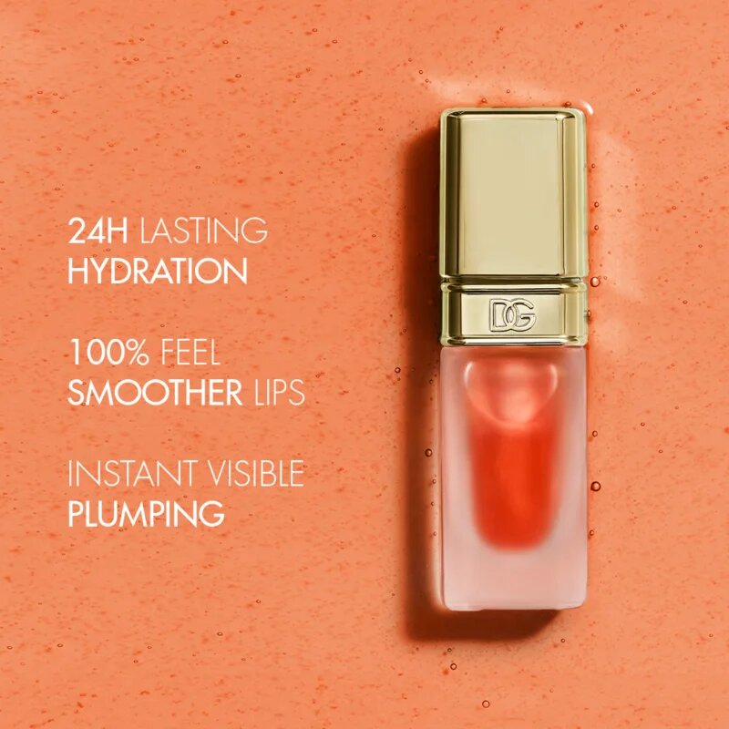 Dolce&Gabbana Oil Lip Plumper olajos szájfény dúsabb hatásért árnyalat Orange 7 ml