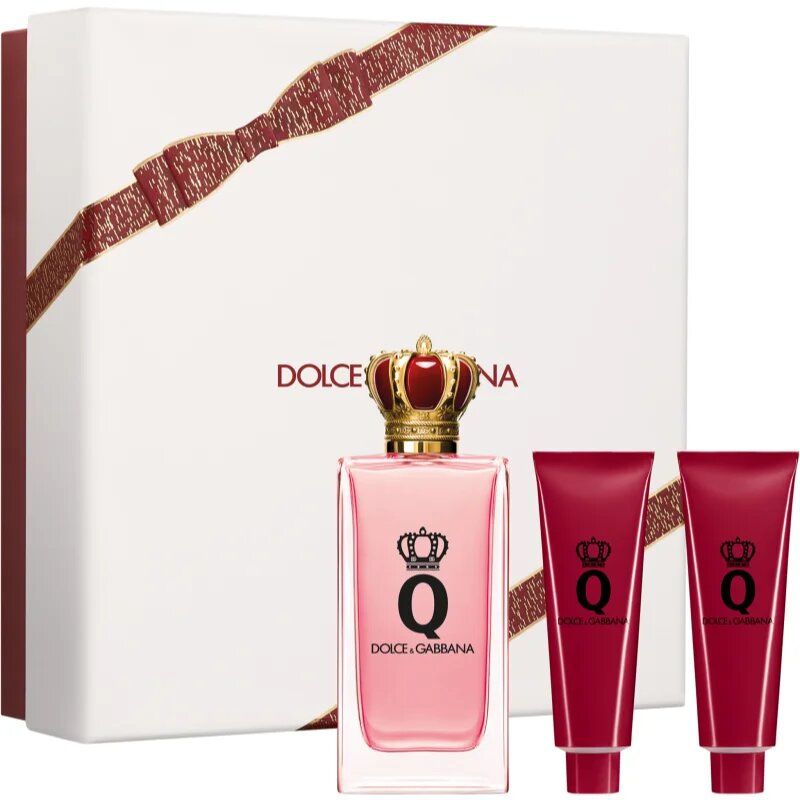 Dolce&Gabbana Q by EDP Trio Gift Set ajándékszett hölgyeknek