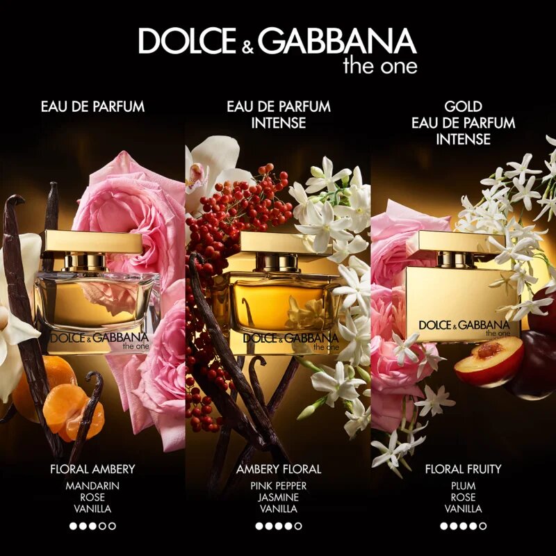 Dolce&Gabbana The One Gold Eau de Parfum Intense Eau de Parfum hölgyeknek 50 ml