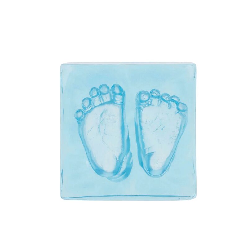 Dooky Crystal Memories DeLuxe 3D Frame Handprint & Footprint baba kéz- és láblenyomat-készítő szett 1 db