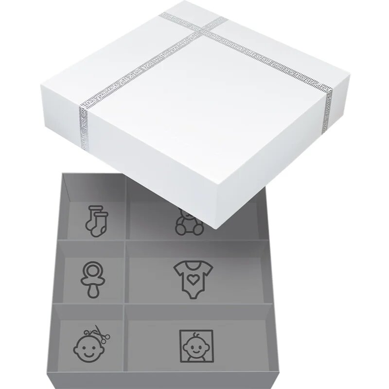 Dooky Luxury Memory Box 3D Handprint baba kéz- és láblenyomat-készítő szett 1 db