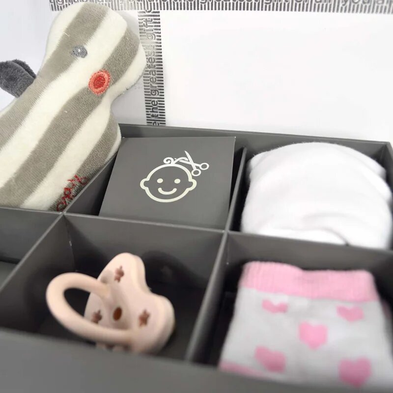 Dooky Luxury Memory Box Triple Frame Printset baba kéz- és láblenyomat-készítő szett 1 db