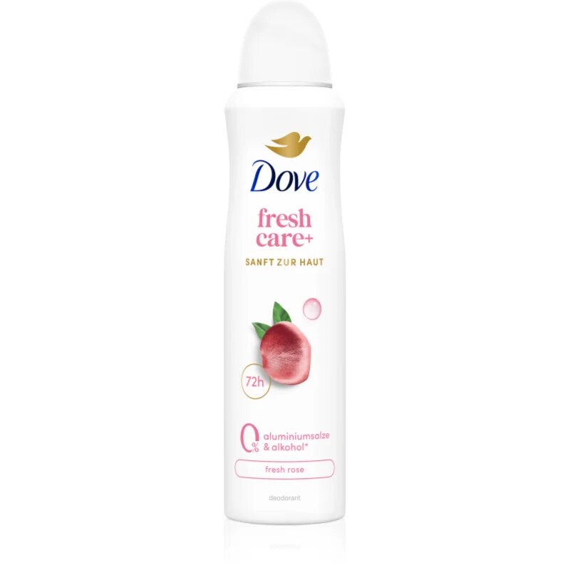 Dove 0% ALU Fresh Rose izzadásgátló spray alumíniummentes 150 ml