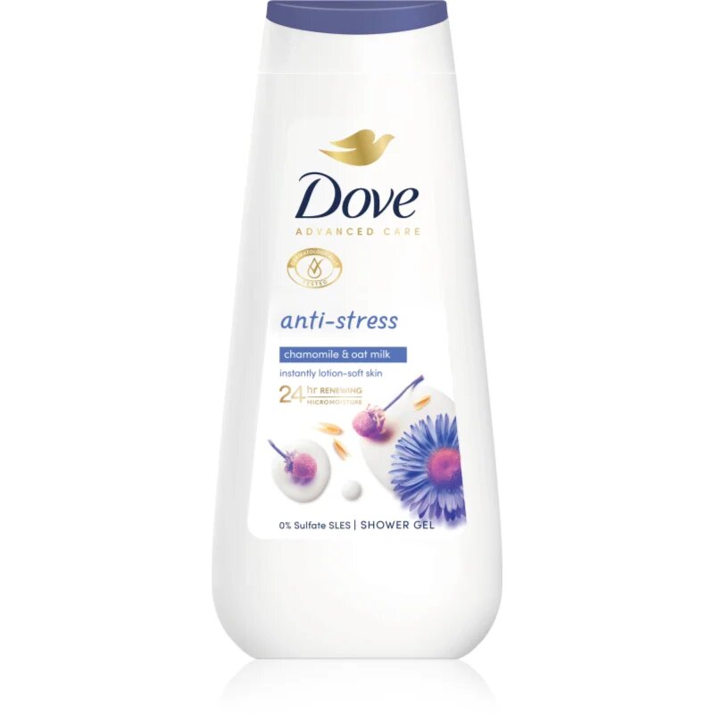Dove Advanced Care Antistress hidratáló tusoló gél 225 ml