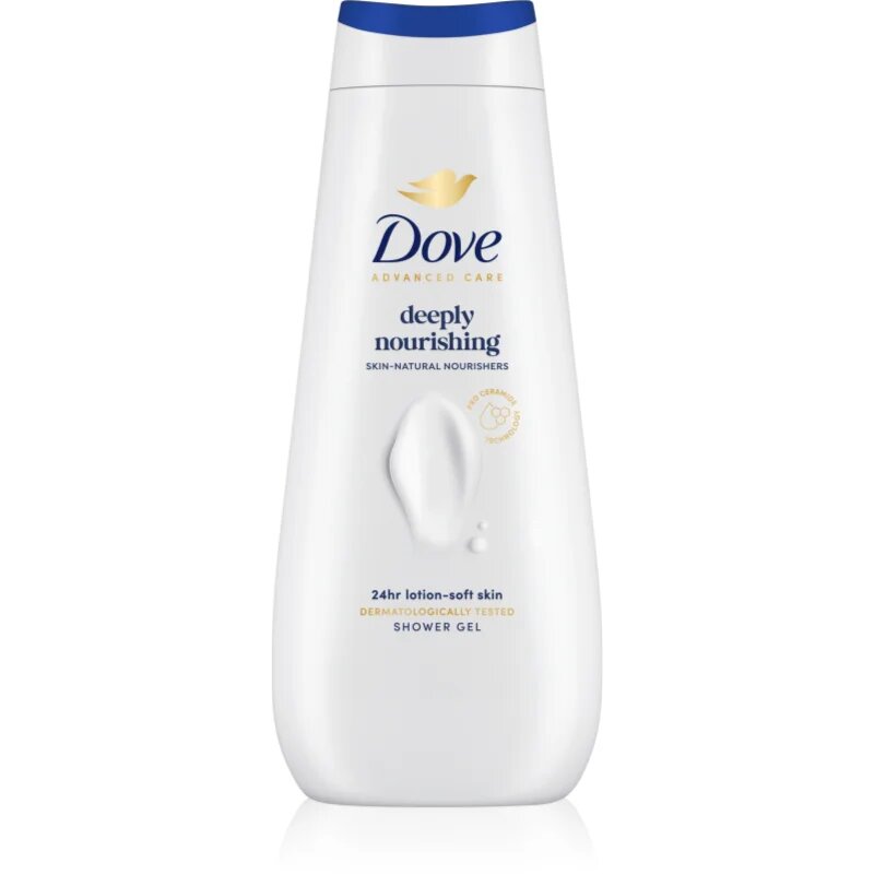 Dove Advanced Care Deeply Nourishing hidratáló tusoló gél 400 ml