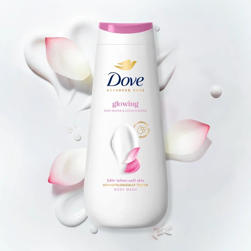 Dove Advanced Care Glowing hidratáló tusoló gél 400 ml