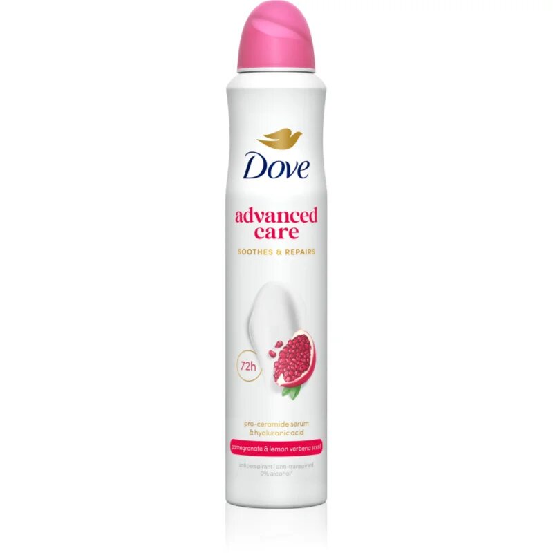 Dove Advanced Care Go Fresh Pomegranate izzadásgátló spray Pomegranate & Lemon Verbena 200 ml