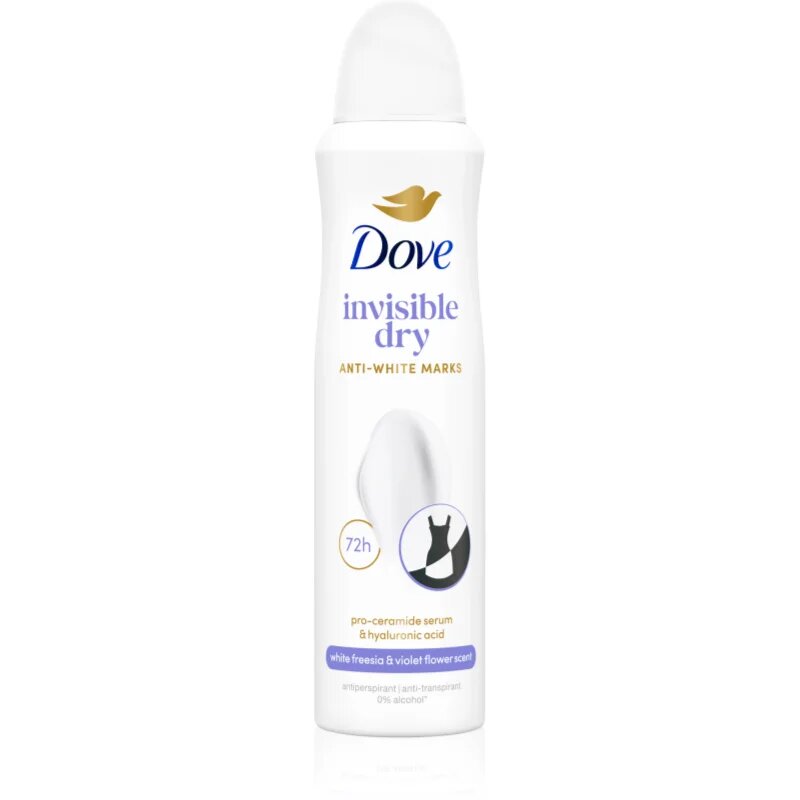 Dove Advanced Care Invisible Dry izzadásgátló spray Invisible Dry 150 ml
