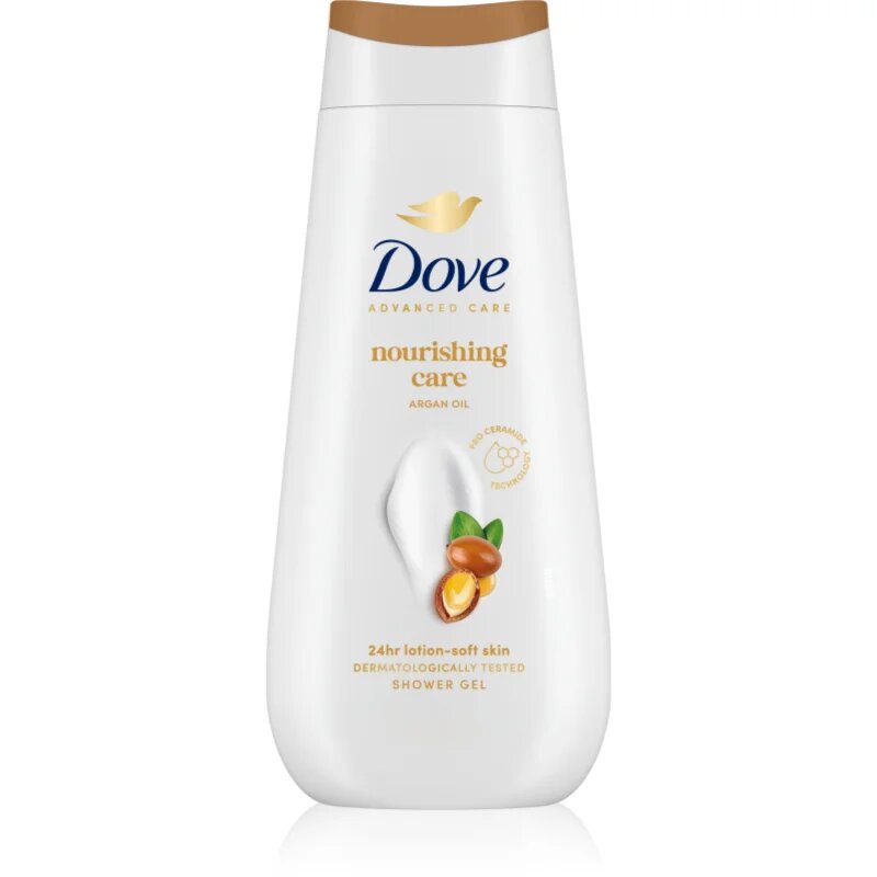 Dove Advanced Care Nourishing Care hidratáló tusoló gél 225 ml