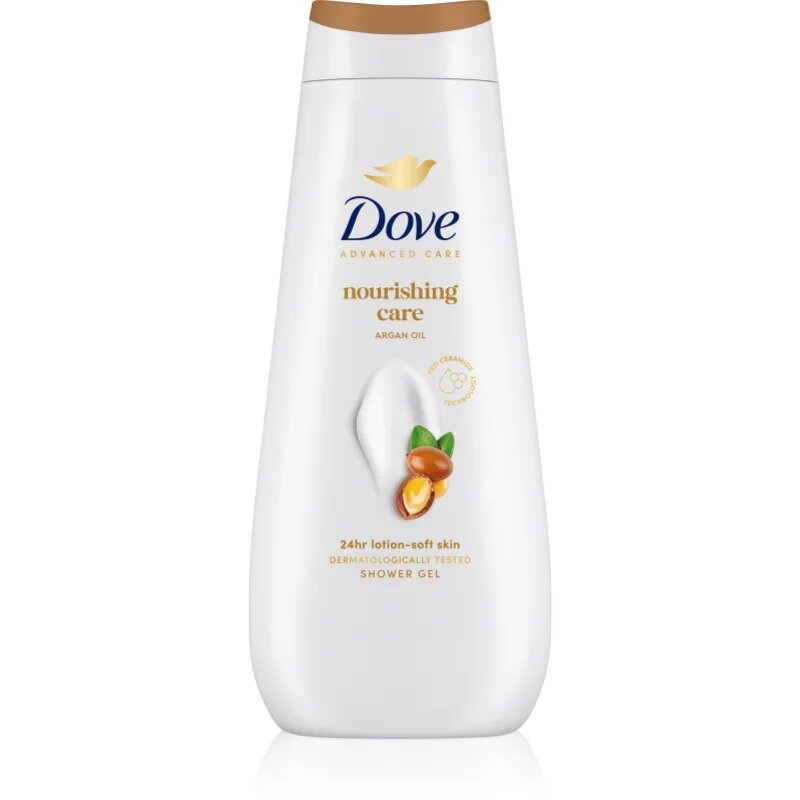Dove Advanced Care Nourishing Care hidratáló tusoló gél 400 ml