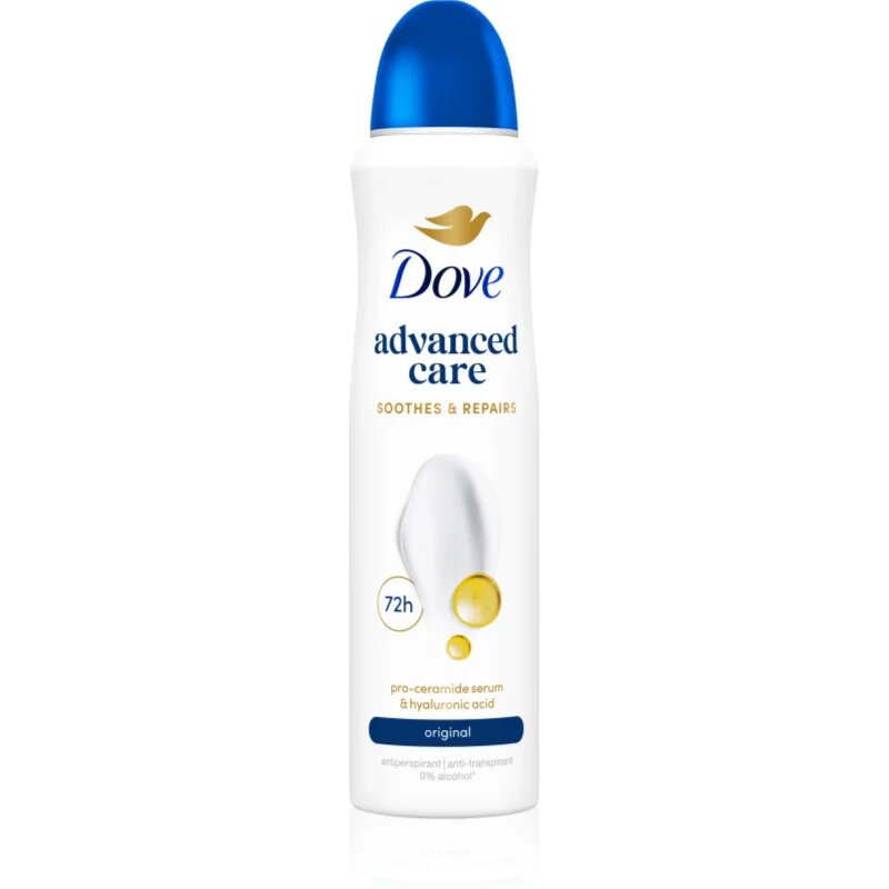 Dove Advanced Care Original izzadásgátló spray 150 ml