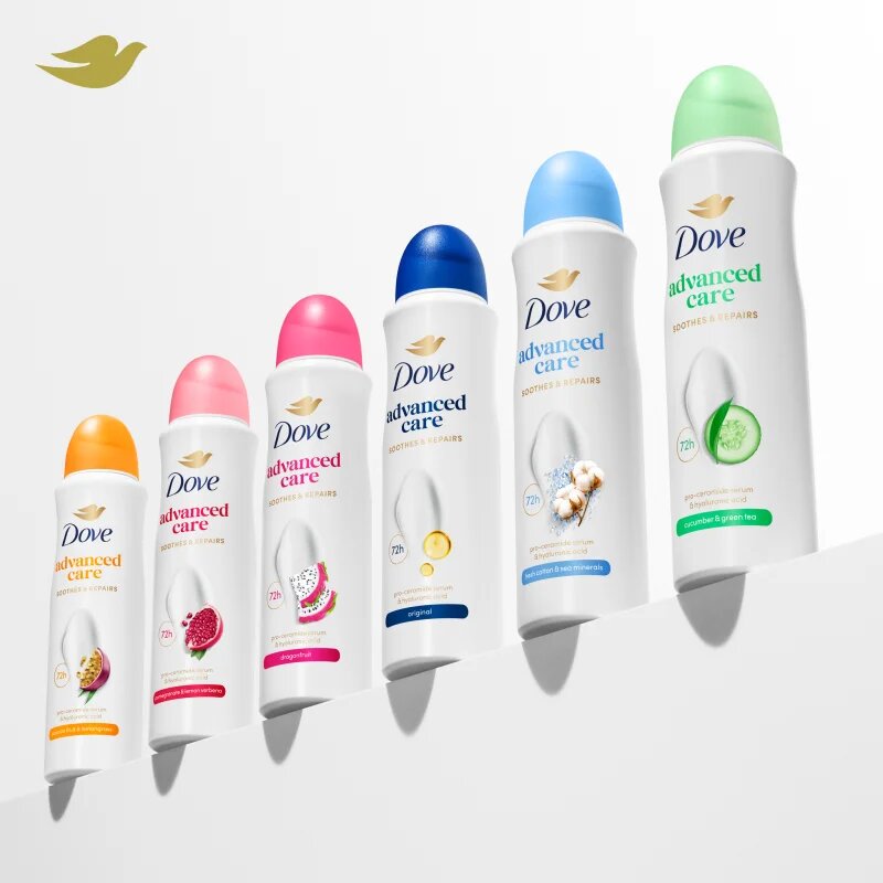 Dove Advanced Care Original izzadásgátló spray 150 ml