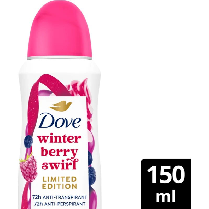 Dove Advanced Care Winter Berry izzadásgátló spray limitált kiadás 150 ml