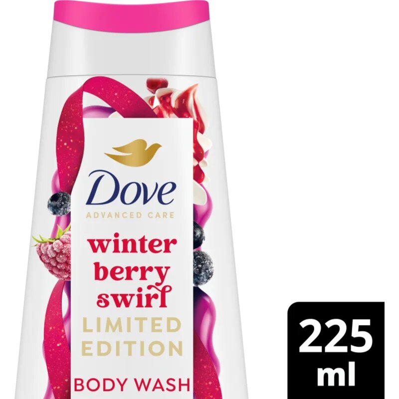 Dove Advanced Care Winter Berry tusfürdő gél limitált kiadás 225 ml