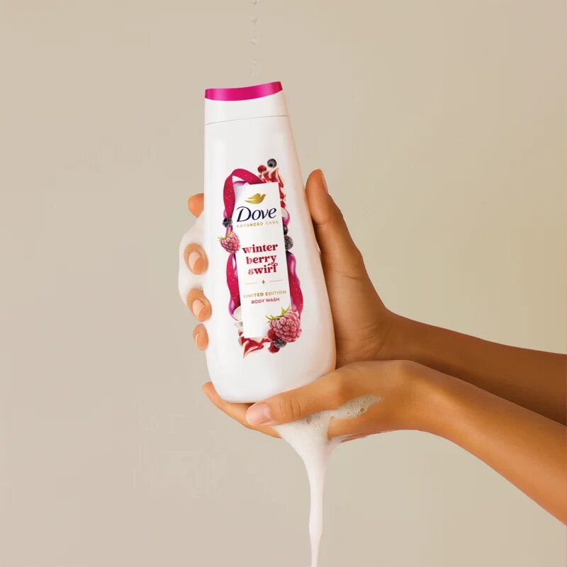 Dove Advanced Care Winter Berry tusfürdő gél limitált kiadás 225 ml