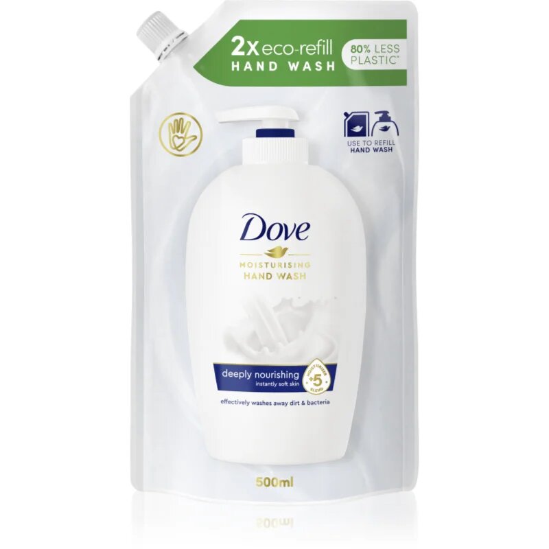Dove Deeply Nourishing folyékony szappan utántöltő 500 ml
