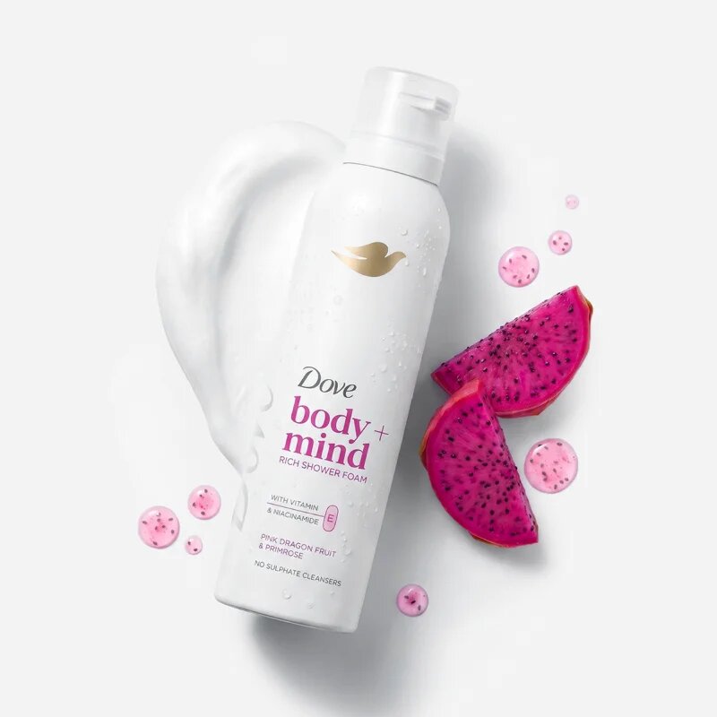 Dove Dragonfruit & Primrose tusoló hab 200 ml