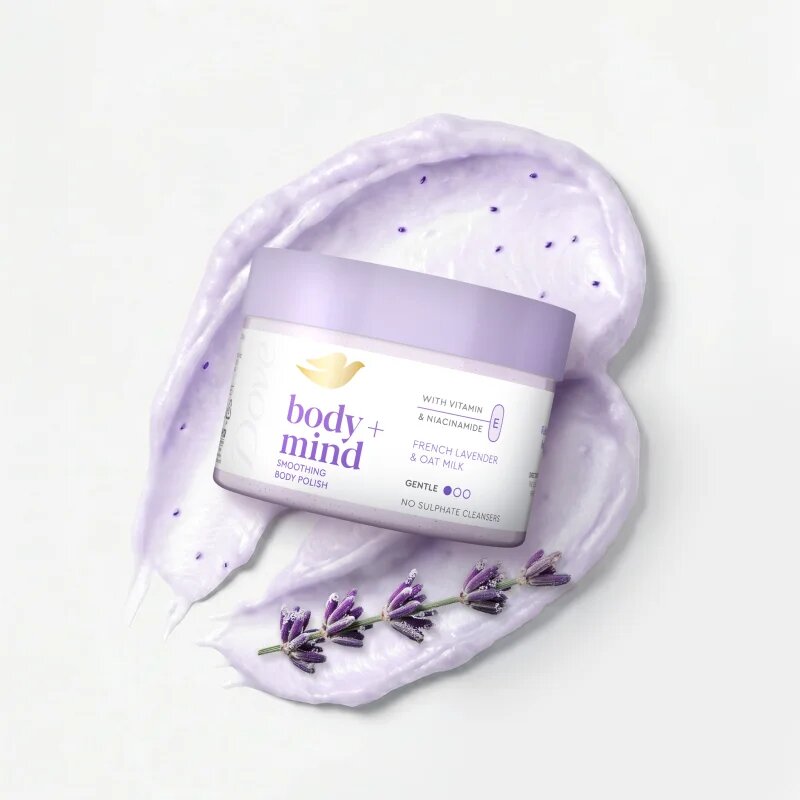 Dove French Lavender & Oat Milk testpeeling 295 ml