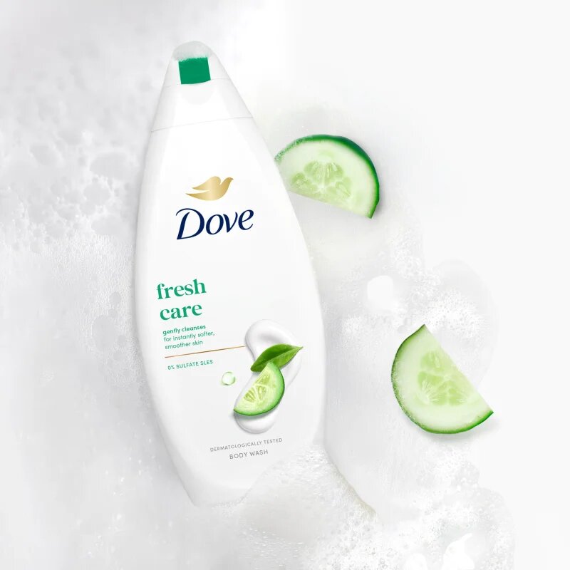 Dove Fresh Care tápláló tusoló gél 450 ml