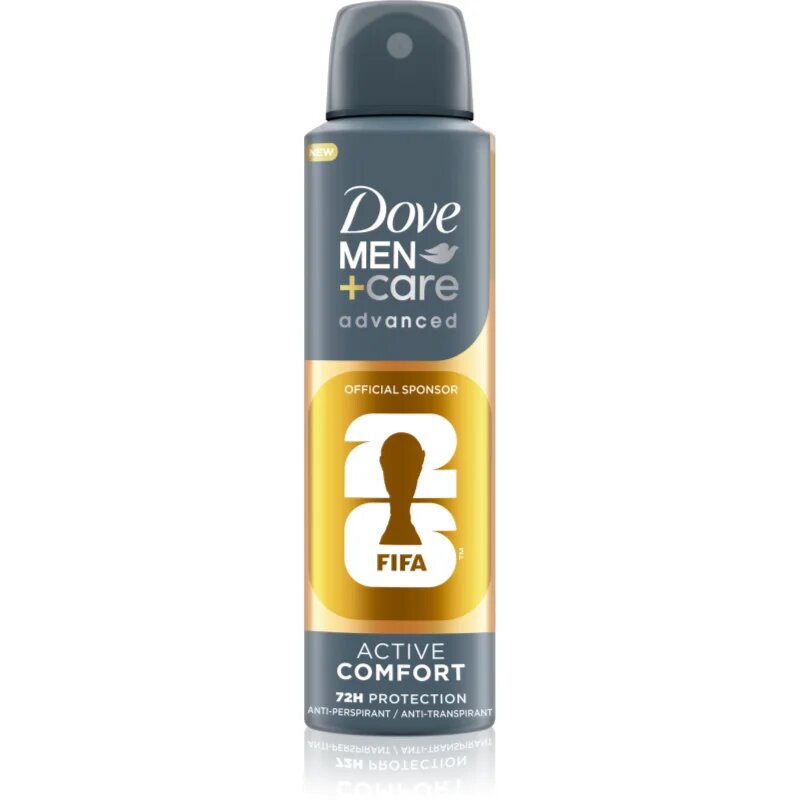 Dove Men+Care FIFA Active Comfort izzadásgátló spray uraknak 150 ml
