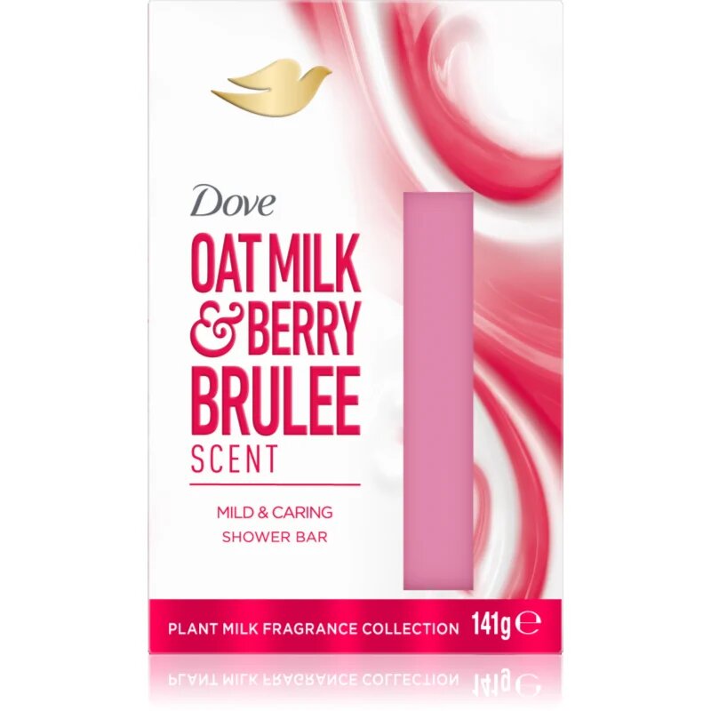 Dove Oat Milk & Berry Brulee tisztító kemény szappan 141 g