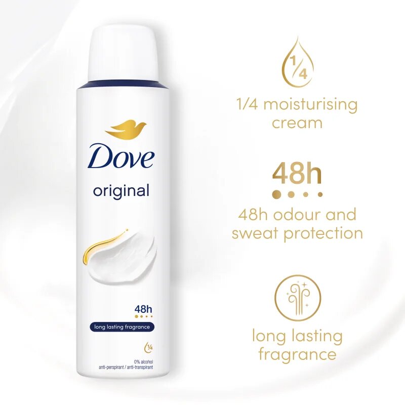 Dove Original izzadásgátló spray 200 ml