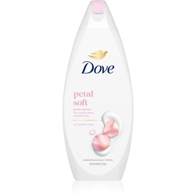 Dove Petal Soft tápláló tusoló gél 250 ml