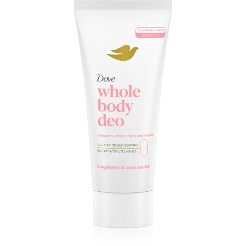 Dove Raspberry & Rose krémes dezodor testre 75 ml