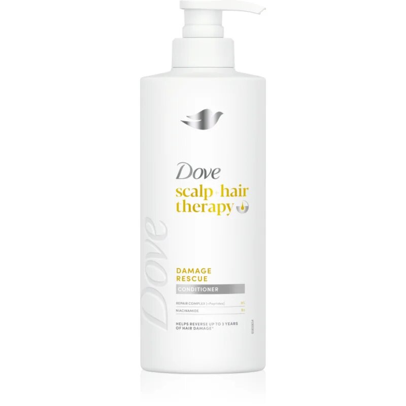 Dove Scalp + Hair Therapy Damage Rescue kondicionáló a károsult hajra 400 ml