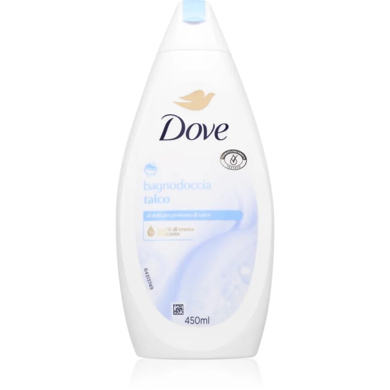 Dove Talco Shower Gel tusfürdő gél hölgyeknek 450 ml
