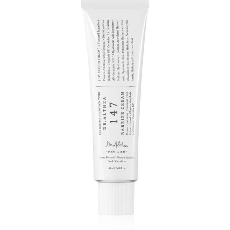 Dr. Althea 147 Barrier Cream tápláló krém a bőrgát erősítésére 50 ml