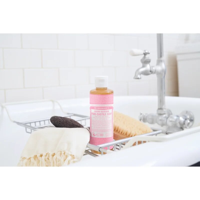 Dr. Bronner’s Cherry Blossom 18-in-1 Liquid Soap folyékony univerzális szappan 240 ml