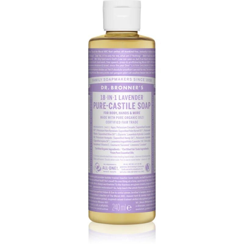 Dr. Bronner’s Lavender folyékony univerzális szappan 240 ml