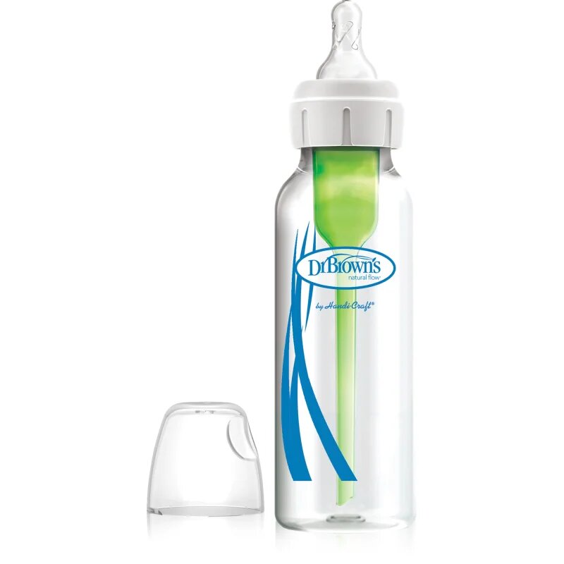 Dr. Brown's Options+ Anti-colic antikólikás üvegből készült cumisüveg 1 db
