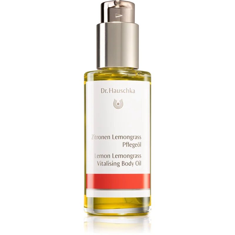 Dr. Hauschka Body Care Lemon Lemongrass Vitalising Body Oil testolaj citrommal és citromfűvel 75 ml