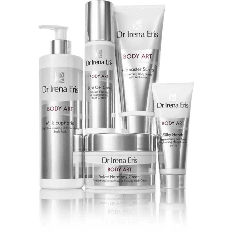 Dr Irena Eris Body Art Alabaster Scrub bőrkisimító testpeeling alabástrommal 200 ml