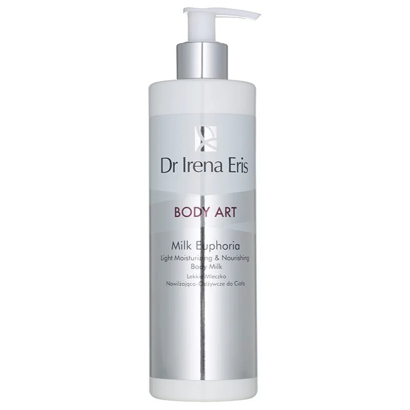 Dr Irena Eris Body Art Milk Euphoria gyengéden hidratáló és tápláló tej a testre 400 ml